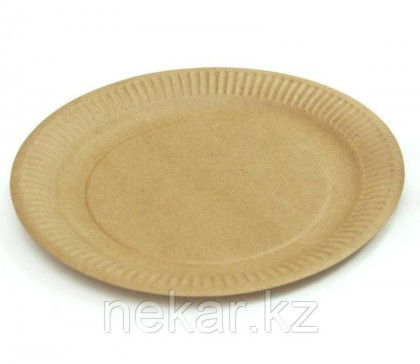 Бумажная крафт тарелка Eco Plate 230мм