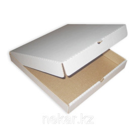 Гофро коробка для пиццы крафт 250х250х40мм