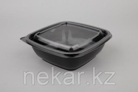 Черный контейнер СПК1616 375мл (160х160х36мм)