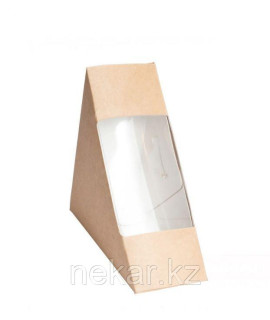 Коробка для сендвичей EcoSandwich 130х130х40мм