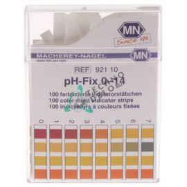 Полоски индикаторные 100 штук MACHEREY-NAGEL диапазон pH 0-14pH