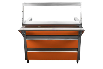 Мармит 1-х блюд ПМПТ-1,5 1500*980*1230мм