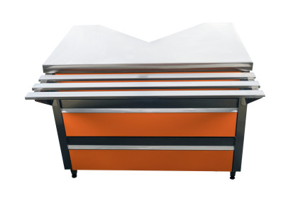 Прилавок кассовый универсальный ПКУТ-1,12 1120*980*850мм